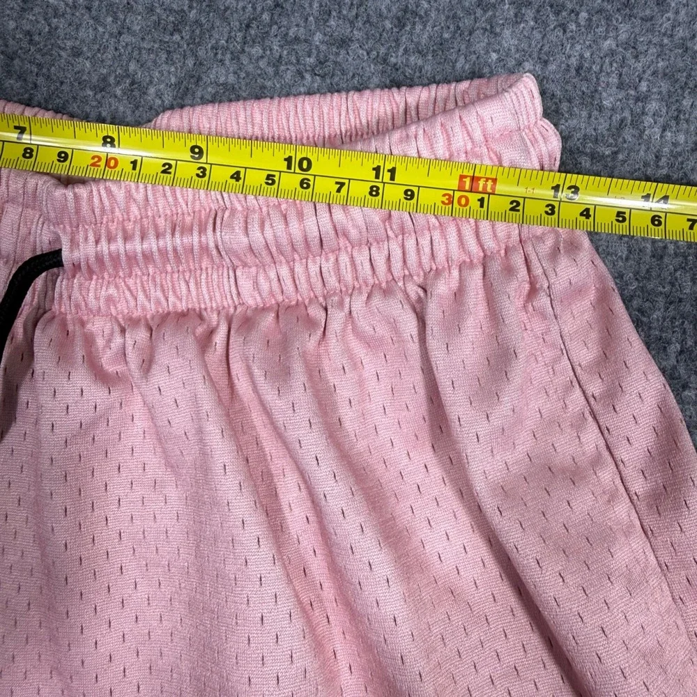 Original Grail OG Mesh Basketball Shorts Pink Mens Large Made in Hawaii OG Logo